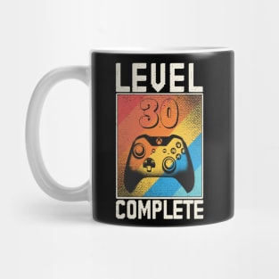 30 Years Gamer Level 30 Complete Mug